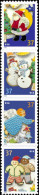 Delcampe - 2005 37 Cents Christmas, Strip Of 4, MNH - Ongebruikt