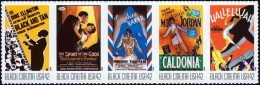 Delcampe - 2008 42 Cents Black American Filmmaking, Strip Of 5, MNH - Ongebruikt