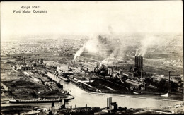 Delcampe - CPA Dearborn Michigan, Rouge Plant, Ford Motor Company, Gesamtansicht - Sonstige & Ohne Zuordnung