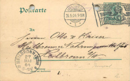 Delcampe - A6157 Germany Heilbronn Am Neckar Historical Correspondence. Otto & Kaiser Food Factory - Post & Briefboten
