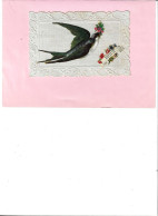 Delcampe - M1708 - CHARMANTES FLEURS PARLEZ Pour MOI - Hirondelle - Découpie - Blumen