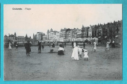 Delcampe - * Oostende - Ostende (Kust - Littoral) * (Carte Lux, Nr 842 N) Plage, Beach, Strand, Animée, Cabines, Old, Rare - Oostende