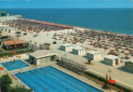 Delcampe - N°43668 Z -cpsm Fano -promenade Et Piscine- - Fano