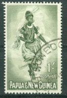 Delcampe - Papua New Guinea 1961 MiNr 34 Used Female Dancer #12-15-30 - Papua-Neuguinea