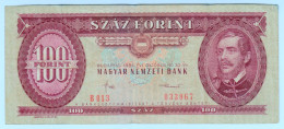 Delcampe - 1984 Hungary 100 Forint 033067 Paper Banknote Money Currency - Hongrie