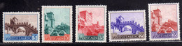 Delcampe - REPUBBLICA DI SAN MARINO 1955 VIEWS VEDUTE SERIE COMPLETA COMPLETE SET MNH - Neufs