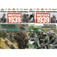 Delcampe - German Wehrmacht Infantry – Weapons Organization Tactics – Polish Military Intelligence – 2 Books - Altri & Non Classificati