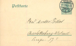 Delcampe - A6157 Germany Berlin Charlottenburg Westend Correspondence Letter 1909 - Post & Briefboten