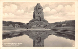 Delcampe - B136 Germany Leipzig Reichsmessestadt Voelkerschlachtdenkmal Monument Postcard - Leipzig