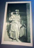Delcampe - Algerie Saharienne Ouargla 1910 Sahara Type Dez Jeune Mzabite Avec Son Enfant - Szenen