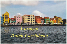 Delcampe - 1 AK Insel Curaçao * Historische Häuser In Der Innenstadt Von Willemstad - Die Innenstadt Ist Seit 1997 UNESCO Welterbe - Curaçao