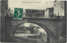 Delcampe - 07 - Annonay - Le Pont Neuf (animé) - Annonay