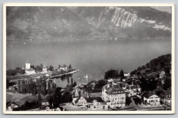 Delcampe - Hotel Terminus Spiez Carte Postale Postcard - Sonstige & Ohne Zuordnung