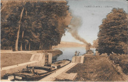 Delcampe - VAIRES - L'Écluse Avec Sa Péniche - Hausboote