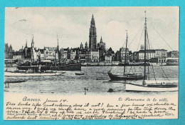 Delcampe - * Antwerpen - Anvers - Antwerp * (Edgar Schmidt, Dresden Budapest, Nr 6220 B) Le Panorama De La Ville, Schelde, Bateau - Antwerpen