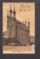 Delcampe - Belgique – Louvain – L'Hôtel De Ville – Circulée En 1909 - Leuven