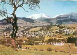 Delcampe - Cpsm - Megeve - Vue Panoramique Le Mont Blanc    AJ 1113 - Megève