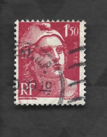 Delcampe - Timbre Oblitéré - Type Marianne De Gandon D'une Valeur De 1 Franc Cinquante Centimes - Yvert Et Tellier N° 712 - 1945 - 1945-54 Marianne Of Gandon