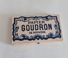 Delcampe - PC7 - GOUDRON -  Papier à Cigarettes - Feuilles à Rouler - France - Autres & Non Classés