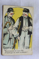 Delcampe - Illustrateur Griff, Rosserie, Vois Souriant T Sans Bile;.., Humour - Griff