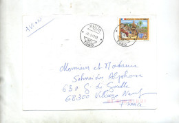 Delcampe - Lettre  Cachet Blitta Sur De Gaulle - Togo (1960-...)