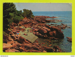 Delcampe - 83 La Corniche D'Or N°567 Entre Le Trayas Et St Raphaël Calanque Rochers Rouges VOIR DOS - Saint-Raphaël