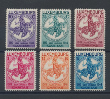 Delcampe - 1934 LUSSEMBURGO - Caritas Pro Infanzia - N. 252/57 - MNH** - Autres & Non Classés