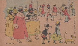 Delcampe - CPA R. DE LA NEZIERE - Illustration Orientaliste - Colonial - Procession - 1904 - Sonstige & Ohne Zuordnung