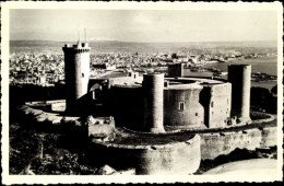 Delcampe - CPA Palma De Mallorca Balearische Inseln, Vista Aerea Del Castillo De Bellver - Sonstige & Ohne Zuordnung
