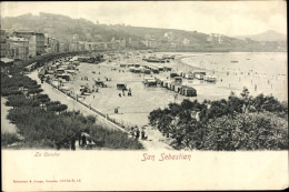 Delcampe - CPA San Sebastian Baskenland, La Concha - Sonstige & Ohne Zuordnung