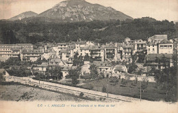 Delcampe - Argelès * Rue , Vue Générale Sur La Commune Et Sur Le Mont De Ger - Argeles Gazost