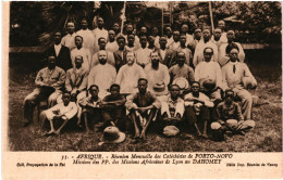 Delcampe - CPA Carte Postale Dahomey Réunion Mensuelle Des Cathéchistes   VM111115ok - Dahome