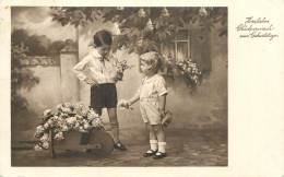 Delcampe - A6157 Herzlichen Glückwunsch Zum Geburtstage Kinder Birthday Greetings Children - Geburtstag