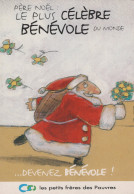 Delcampe - Père Noël Le Plus Célèbre Bénévole Du Monde Unposted *YBN578 - Santa Claus