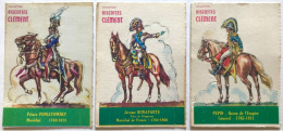 Delcampe - Chromo - Image - Découpis - Figurine - Histoire - Poniatowsky - J.Bonaparte - Pépin - Biscottes CLÉMENT - Vieux Papiers - Autres & Non Classés
