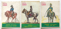 Delcampe - Chromo - Image - Découpis - Figurine - Histoire - Lefebvre - Napoléon 1er - Cambronne - Biscottes CLÉMENT -Vieux Papiers - Autres & Non Classés