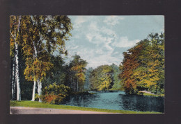Delcampe - Allemagne – Saarlouis – Herbstlaub – Colorisée – H&B – Circulée En 1920 - Kreis Saarlouis