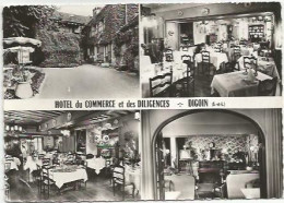 Delcampe - CPSM Digoin Hotel Du Commerce - Digoin