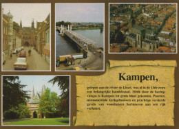 Delcampe - Nederland Kampen Stadsgezicht Ijsselbrug Grote Kerk Oblitereerd #SCH334 - Kampen