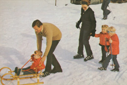 Delcampe - Austria Lech Oostenrijk Koninklijke Familie Wintersport Slee Skiën #SCH298 - Lech