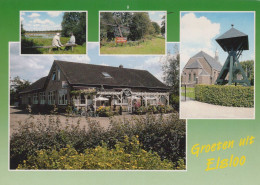 Delcampe - Nederland Elsloo Landelijk Panorama Met Restaurant Kerk Molen #SCH190 - Löwen