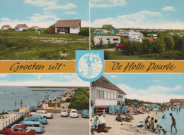 Delcampe - Nederland Makkum Fryslân Zicht Op De Holle Poarte Strand Camping En #SCH167 - Makkum