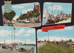 Delcampe - Nederland Makkum Stadsgezichten Haven Vissersschepen Geplaatst #SCH170 - Makkum