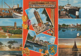 Delcampe - Nederland Terschelling Vuurtoren Brandaris Veerboot Zeegezichten #SCH144 - Terschelling