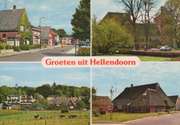 Delcampe - Nederland Hellendoorn Dorpsgezicht Kerk Hotel Landschap Oblitèreerd #SCH094 - Hellendoorn