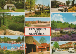 Delcampe - Nederland Nijverdal Dorpsgezichten Heide Schapen Zwembad Verzonden #SCH089 - Nijverdal