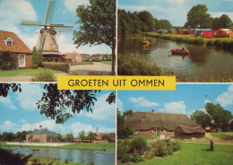 Delcampe - Nederland Ommen Windmolen Camping Landhuis Boerderij Oblitereerd #SCH085 - Ommen