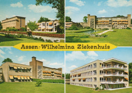 Delcampe - Nederland Assen Wilhelmina Ziekenhuis Architectuur Gefrankeerd #SCH078 - Assen