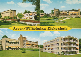 Delcampe - Nederland Assen Drenthe Wilhelmina Ziekenhuis Modernistische #SCH057 - Assen