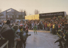 Delcampe - Nederland Bolsward 14e Elfstedentocht Schaatswedstrijd 1986 Gefrankeerd #SCH035 - Bolsward